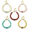 Glass Imitation Pearl Beaded Bracelets for Women BJEW-JB10034-1