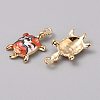 Alloy Enamel Pendants FIND-CJC0027-01G-10-2