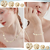 80Pcs 4 Styles Brass Connector Charms KK-CN0002-93G-5