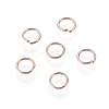 304 Stainless Steel Open Jump Rings STAS-O098-01RG-06-1