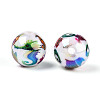Ocean Theme Printed Opaque Acrylic Beads MACR-T048-07D-2