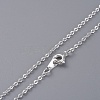 Glass Dangle Earring & Pendant Necklace Jewelry Sets SJEW-JS01076-01-5
