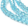 Transparent Glass Beads EGLA-A035-T4mm-B08-3