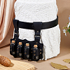 PU Leather Bag with 4Pcs Cork Glass Bottles FIND-WH0366-420B-3