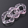 Transparent Acrylic Linking Rings OACR-N009-016A-10-1