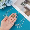 Brass Rhinestone Bridal Headbands for Women OHAR-WH20014-003S-4