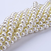 Glass Pearl Beads Strands HY-10D-B02-3