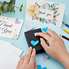 20Sheet 2 Styles Foam Pad Stickers AJEW-BC0001-79-7