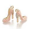 Alloy Enamel Stilettos Pendants X-ENAM-S115-042C-2