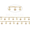 Handmade Brass Bar Link Chains CHC-I035-08G-2