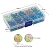10 Style Spray Painted & Drawbench Transparent & Baking Paint Glass Beads GLAA-YW0001-26E-3