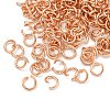 304 Stainless Steel Open Jump Rings STAS-O107-06RG-C-4
