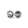 201 Stainless Steel Rhinestone Beads STAS-F318-02P-2