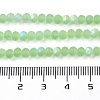 Transparent Glass Beads Strands EGLA-A034-T4mm-MB09-5