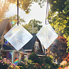 Transparent Glass Pendants GLAA-SP0001-18A-5
