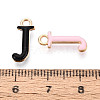 Rack Plating Alloy Enamel Pendants ENAM-T024-53J-G-3