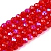 Electroplate Glass Beads Strands EGLA-A044-T4mm-L01-1