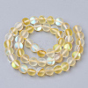 Synthetic Moonstone Beads Strands G-S283-10mm-14-2