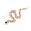 Alloy with Rhinestones Jewelry Accessory PALLOY-R156-01G-02-2