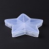 10 Grids Transparent Plastic Box CON-B009-06-3