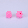 Hexagonal Silicone Focal Beads SI-JX0020A-89-1