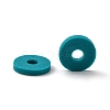Handmade Polymer Clay Beads CLAY-R067-6.0mm-A07-3