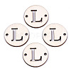 Unfinished Natural Poplar Wood Links Connectors WOOD-S045-140B-01L-1