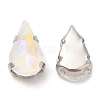 Mocha Fluorescent(MI) Teardrop Sew on Rhinestone GGLA-M006-01A-P06-2