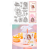 PVC Plastic Clear Stamps DIY-WH0448-0721-9