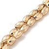 Electroplated Strong Magnetic Synthetic Hematite Beads Strands G-P518-03A-1
