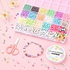 DIY Heishi Bracelet Necklace Making Kit DIY-YW0006-63-5