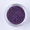 Baking Paint Cylinder Seed Beads SEED-Q036-02A-D07-2