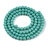 Opaque Solid Color Glass Beads Strands GLAA-T032-P8mm-12A-3