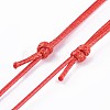 Adjustable Korean Waxed Polyester Cord Necklace Making AJEW-JB00493-04-3