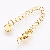 Brass Chain Extender X-KK-I633-04G-NR-1