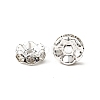 Brass Rhinestone Spacer Beads RSB06C14-3