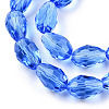 Glass Beads Strands GLAA-R024-11x8mm-8-2