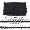 25M Nylon Elastic Pleated Lace Trim OCOR-CY0001-13B-2