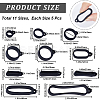50Pcs 10 Styles Silicone Pendant SIL-CP0001-07-2