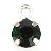 Glass Rhinestone Charms RB-6.5x4x3.5-P-4