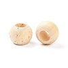 (Defective Closeout Sale)Wooden Beads WOOD-XCP0001-21-3