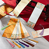 DIY Rectangle Paper Bookmark Making Kits DIY-WH0304-309A-5