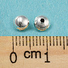 Eco-friendly Brass Beads KK-M257-19B-S-4