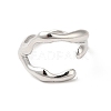 Non-Tarnish 304 Stainless Steel Cuff Finger Ring X-RJEW-E063-32P-2