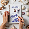 Custom Summer Theme PVC Plastic Clear Stamps DIY-WH0631-0067-2