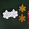 Christmas Snowflake Pendant Silicone Molds DIY-TAC0005-84-1