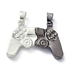 Alloy Magnetic Friendship Controller Necklace Set PALLOY-D204-01BS-1