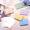 100Pcs Rectangle Clear Polypropylene Cellophane Bags CDIS-TA0001-36B-8