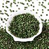 Imitation Jade Picasso Glass Beads SEED-Q039-05A-B01-2
