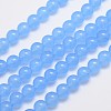 Natural & Dyed Malaysia Jade Bead Strands G-A146-10mm-A20-1
